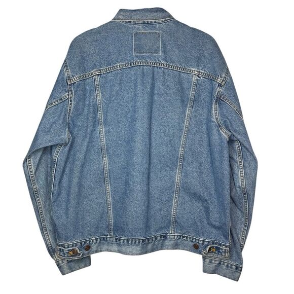 Levis Vintage Denim Trucker Jacket 70507-0389 Made In USA Men’s Sz L - Picture 2 of 6